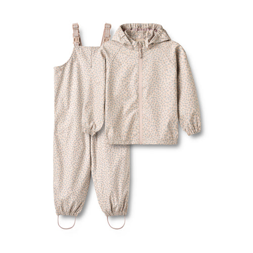 Rainwear Charlie Set — lilac blue flowers
