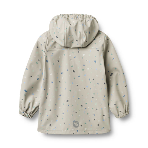Rainwear Ollo Jacket light flint letters