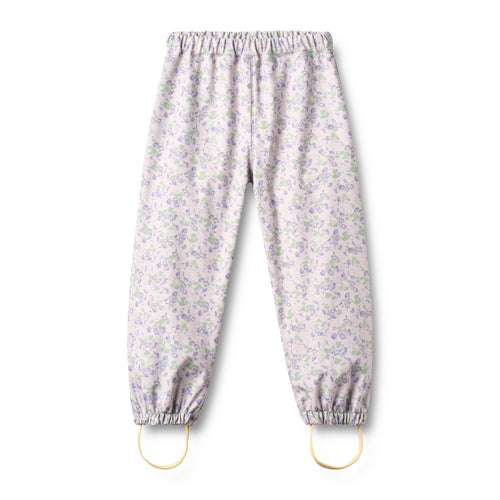 Rainwear Olo trousers lilac petunias