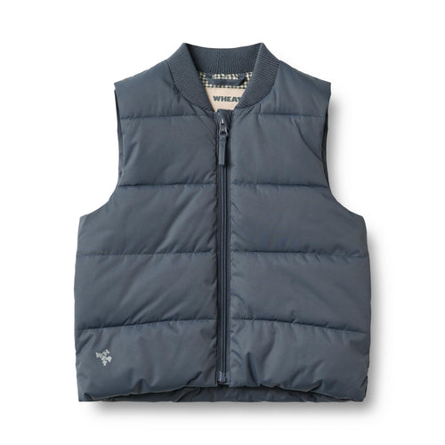 Lakas Puffer Vest — greyblue