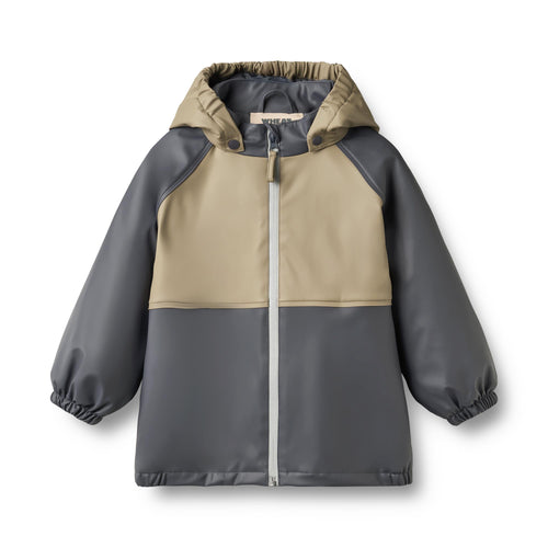 Thermo Rain Jacket Ajojo — greyblue