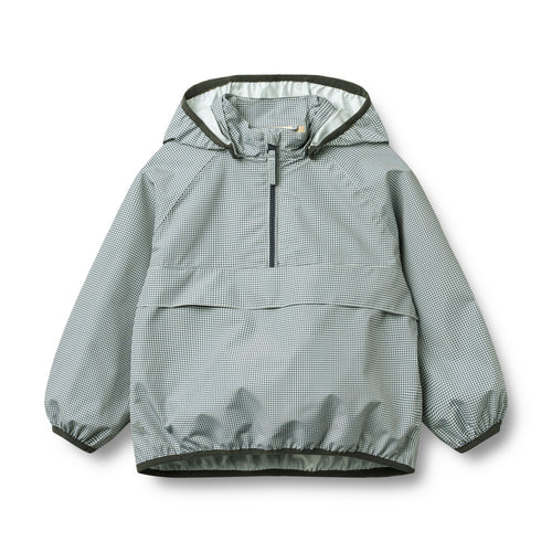 Lightweight Shell Jacket Skyen — blue check