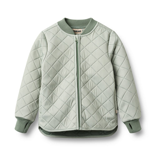 Thermo Jacket Loui green stripe
