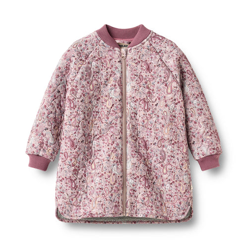 Thermo Jacket Helga — dry rose paisley