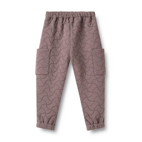 Thermo Cargo Pants Nane — plum