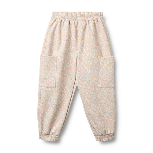 Softshell Trackpants Minno rose shadow flowers