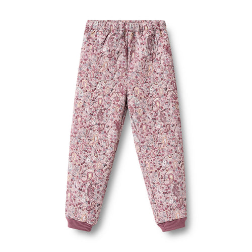 Thermo Pants Alex — dry rose paisley