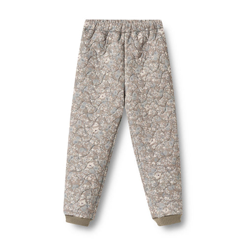 Thermo Pants Alex — grey stone flowers