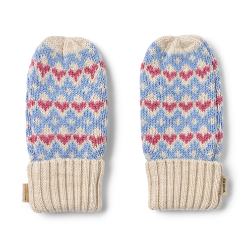 Jacquard Mittens Haansi