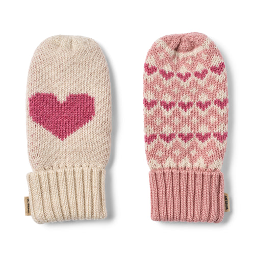 Jacquard Mittens Haansi