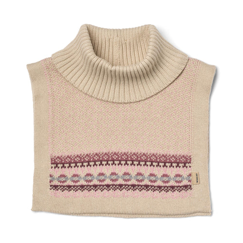 Jacquard Neckwarmer Stoffe — rose