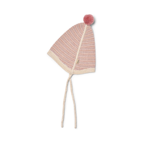 Knit Bonnet Liro — rose