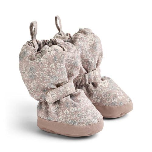 Outerwear Booties — dry rose flowers