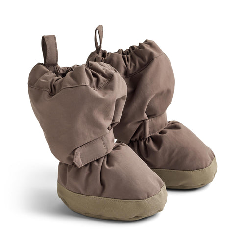 Outerwear Booties — plum truffle