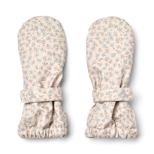 Rain Mittens Rily — lilac blue flowers