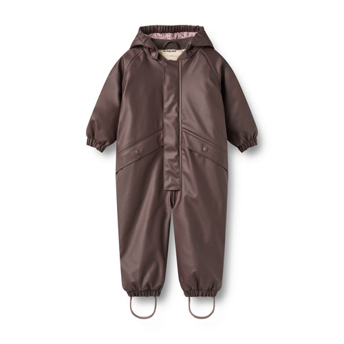 Thermo Rainsuit Aiko — chocolate plum