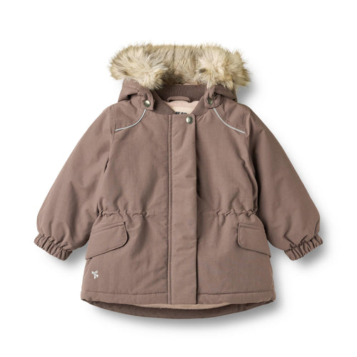 Jacket Mathilde — plum truffle