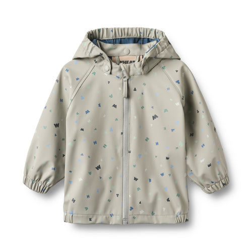 Rainwear Chardy Jacket — light flint letters
