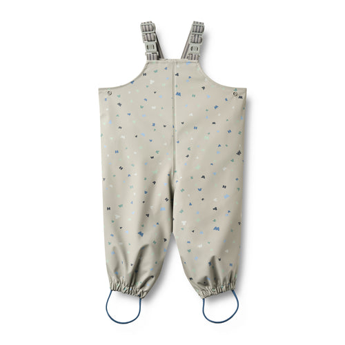 Rainwear Charlo Overall — Light Flint Letters