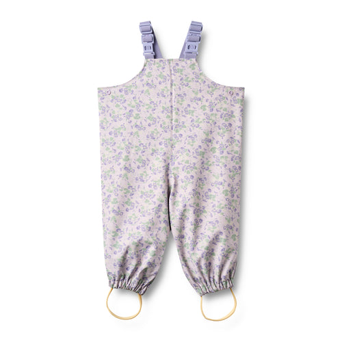 Rainwear Charlo Overall — Lilac Petunias