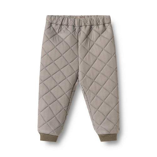 Thermo Pants Alex — brown stripe
