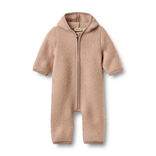 Wool Fleece Suit Ata — pale lilac