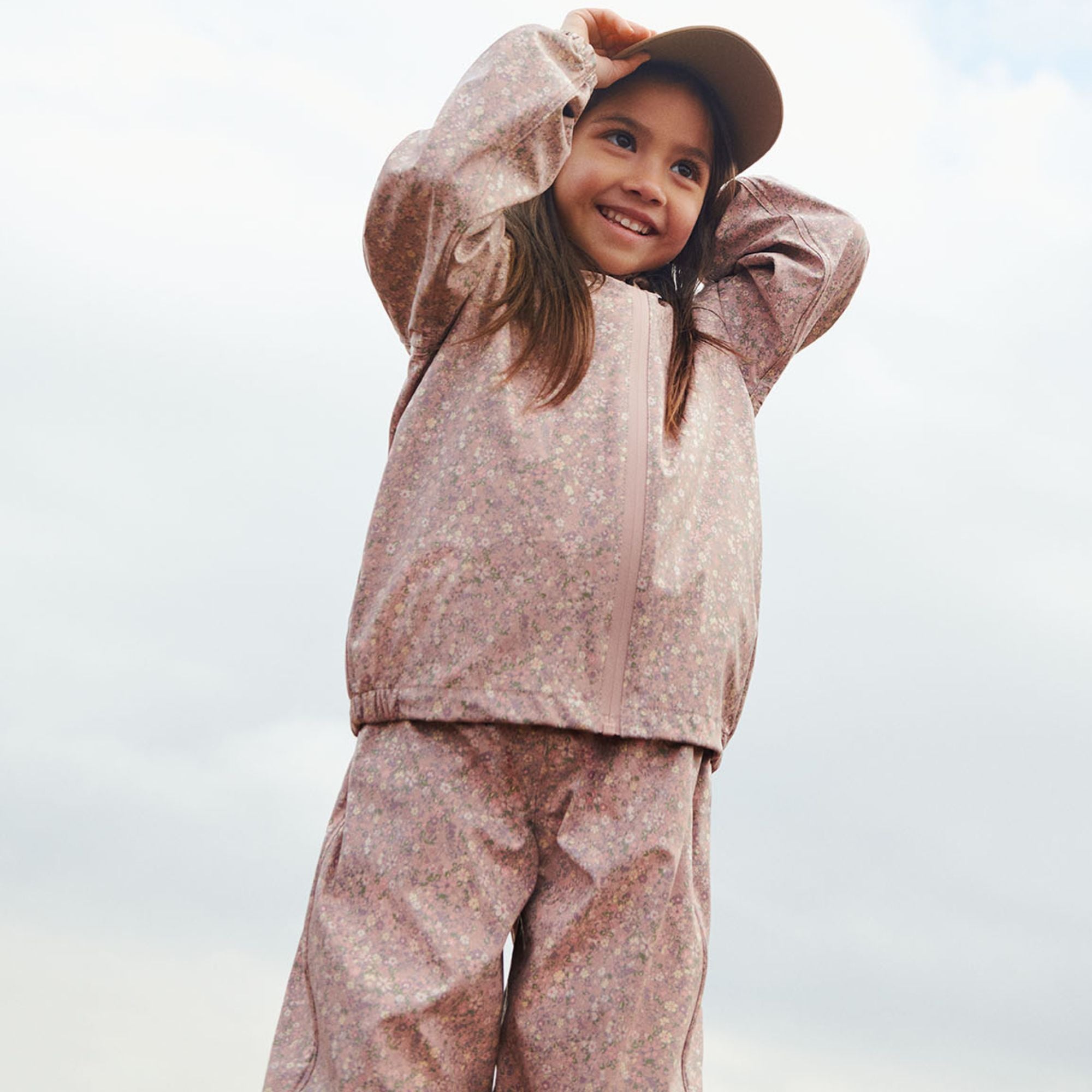 Rainwear Charlie Set — Powder Flower Meadow