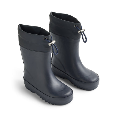 Rubber Boot Thermo — navy