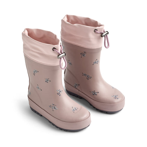 Rubber Boot Thermo — dry rose flowers