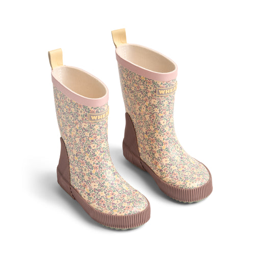 Rubber Boot Welly rose shadow flowers