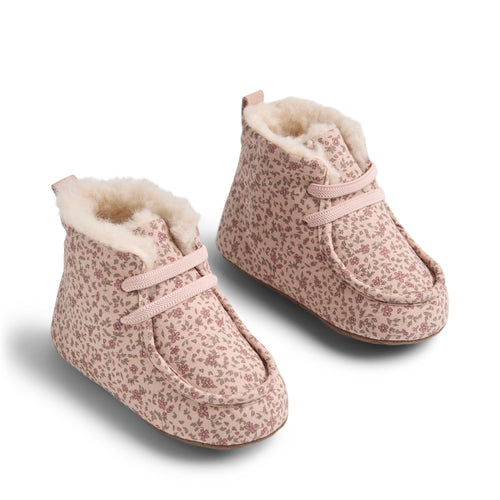 Indoor Shoe Mae — dime rose small flowers
