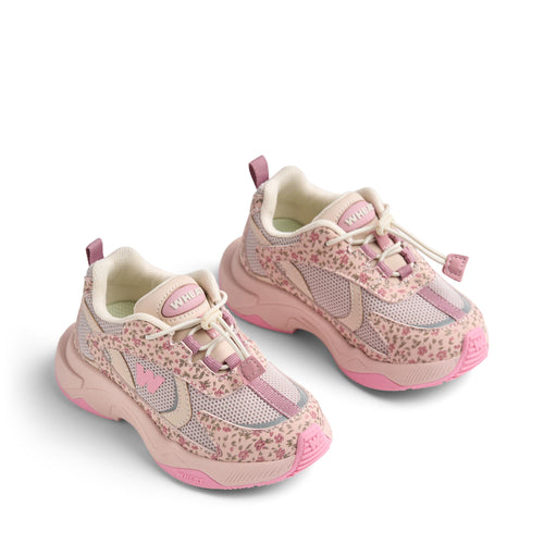 Sneaker Vega — dime rose small flowers