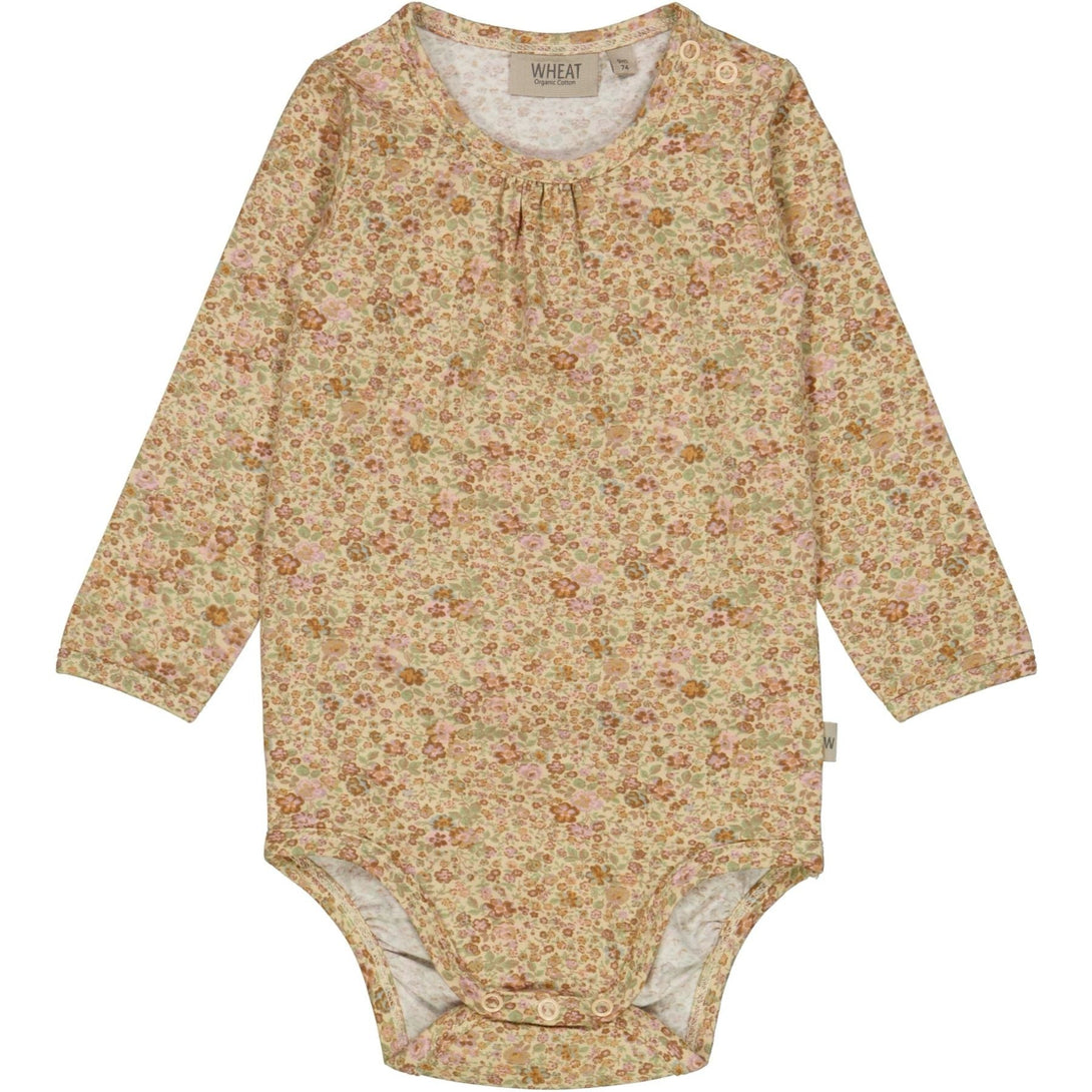 Body Liv Barely Beige Small Flowers - Wheat Kids Clothing