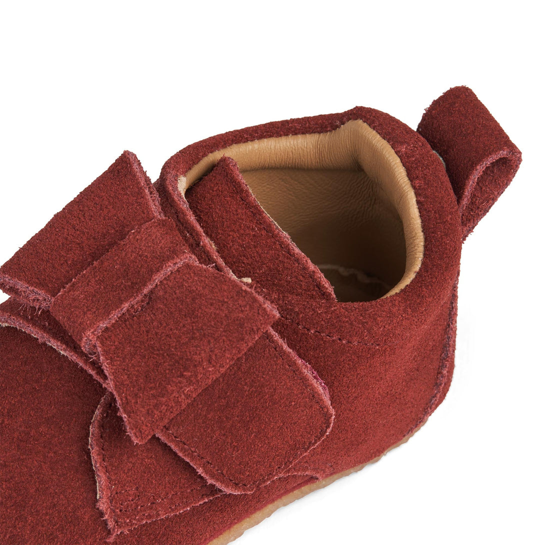 Bow Indoor Shoe - Wheat Kids Clothing