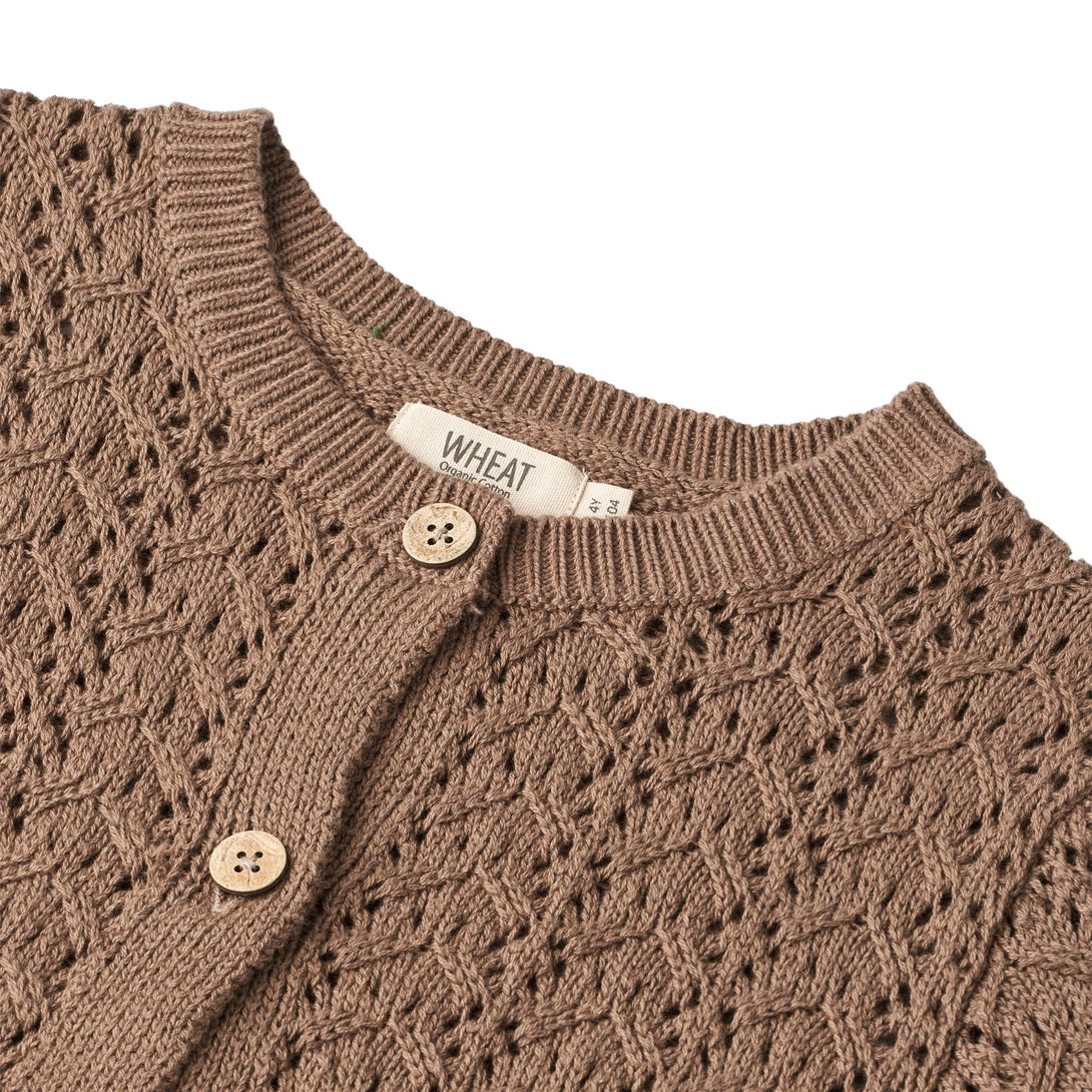 Knit Cardigan Celia - Wheat Kids Clothing