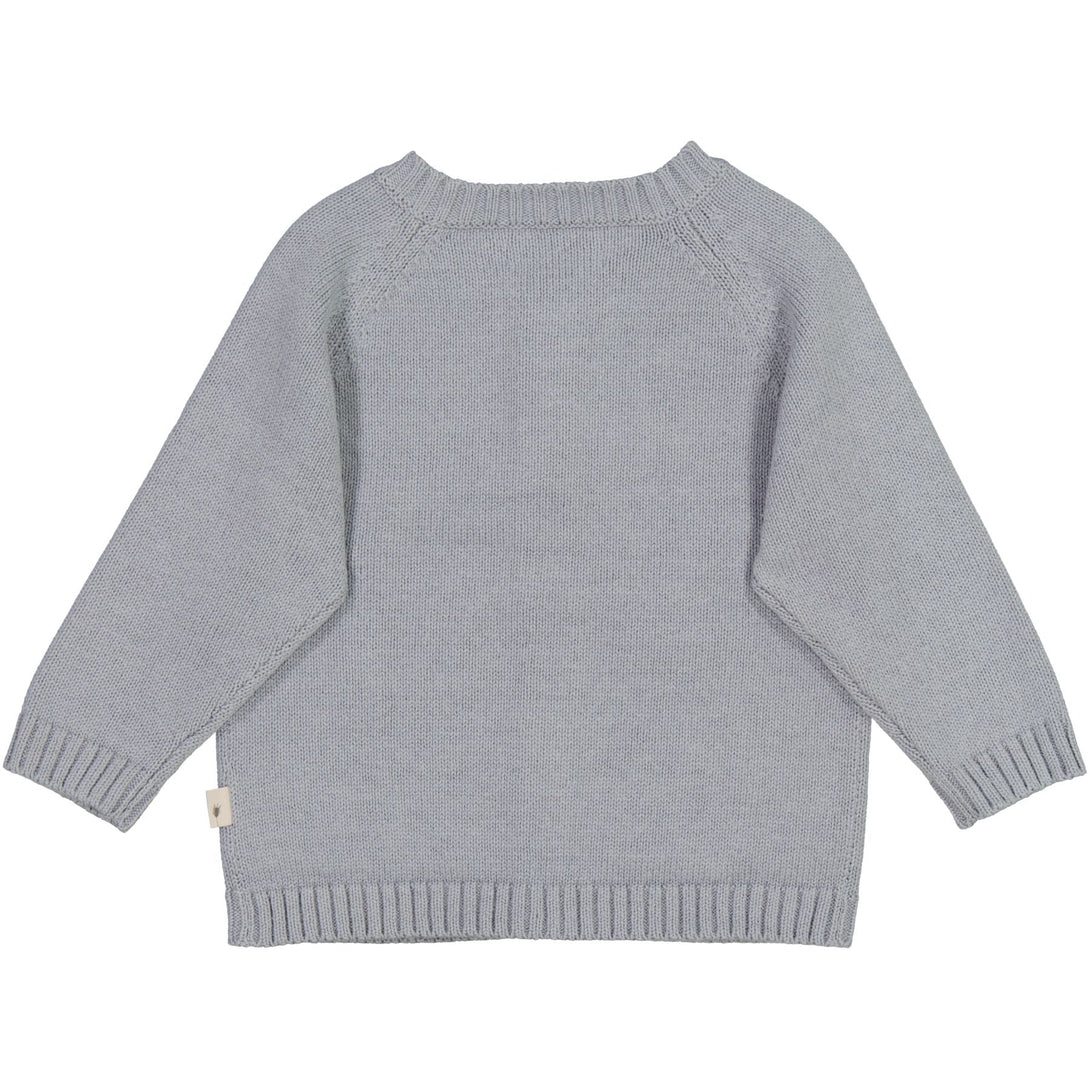 Knit Cardigan Classic Cloudy Sky - Wheat Kids Clothing