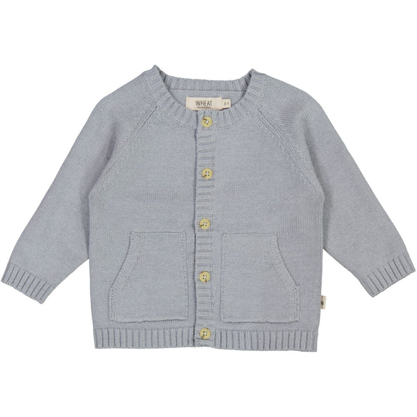 Wheat baby_sweaters Knit Cardigan Classic Cloudy Sky