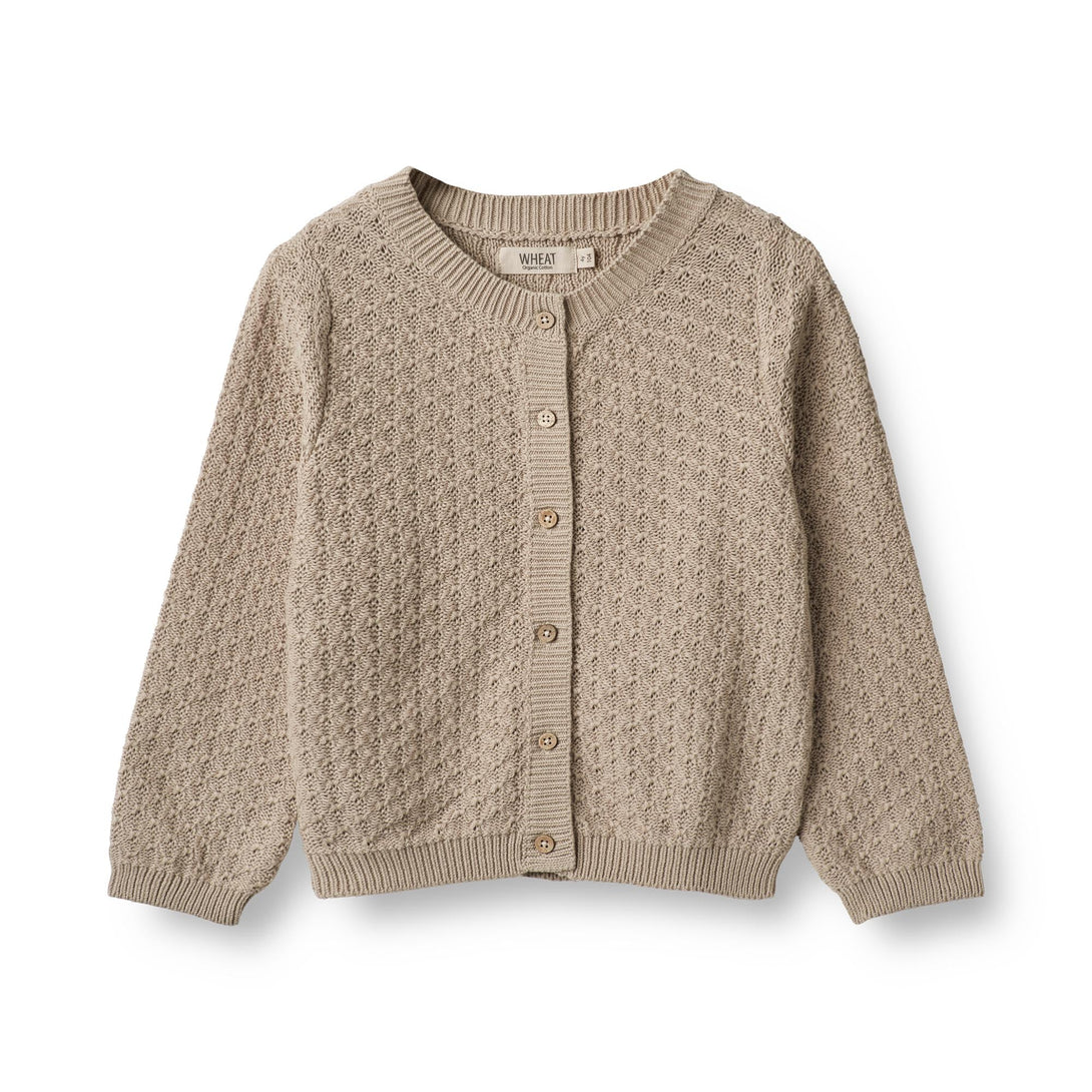 Knit Cardigan Magnella - Wheat Kids Clothing