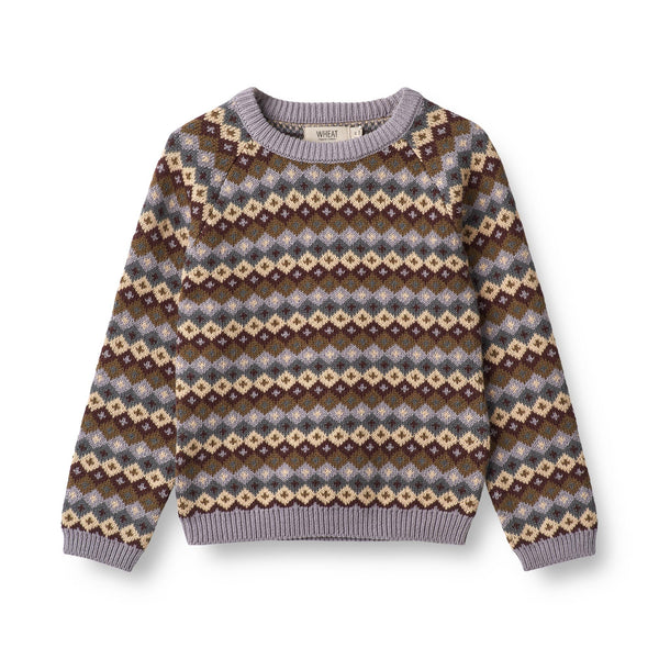 Wheat kids_sweaters Knit Pullover Mimi Jacquard