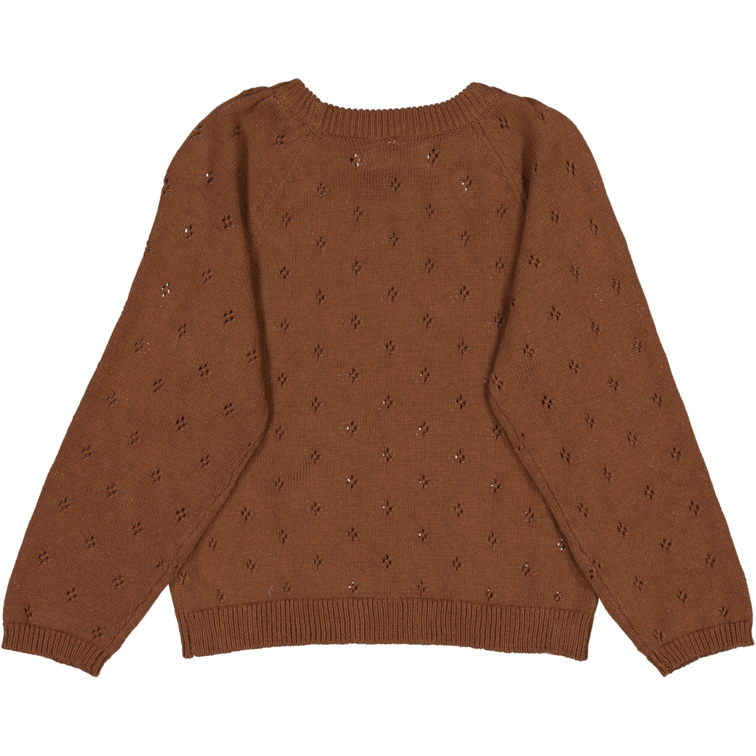 Knit Pullover Mira Dry Clay - Wheat Kids Clothing
