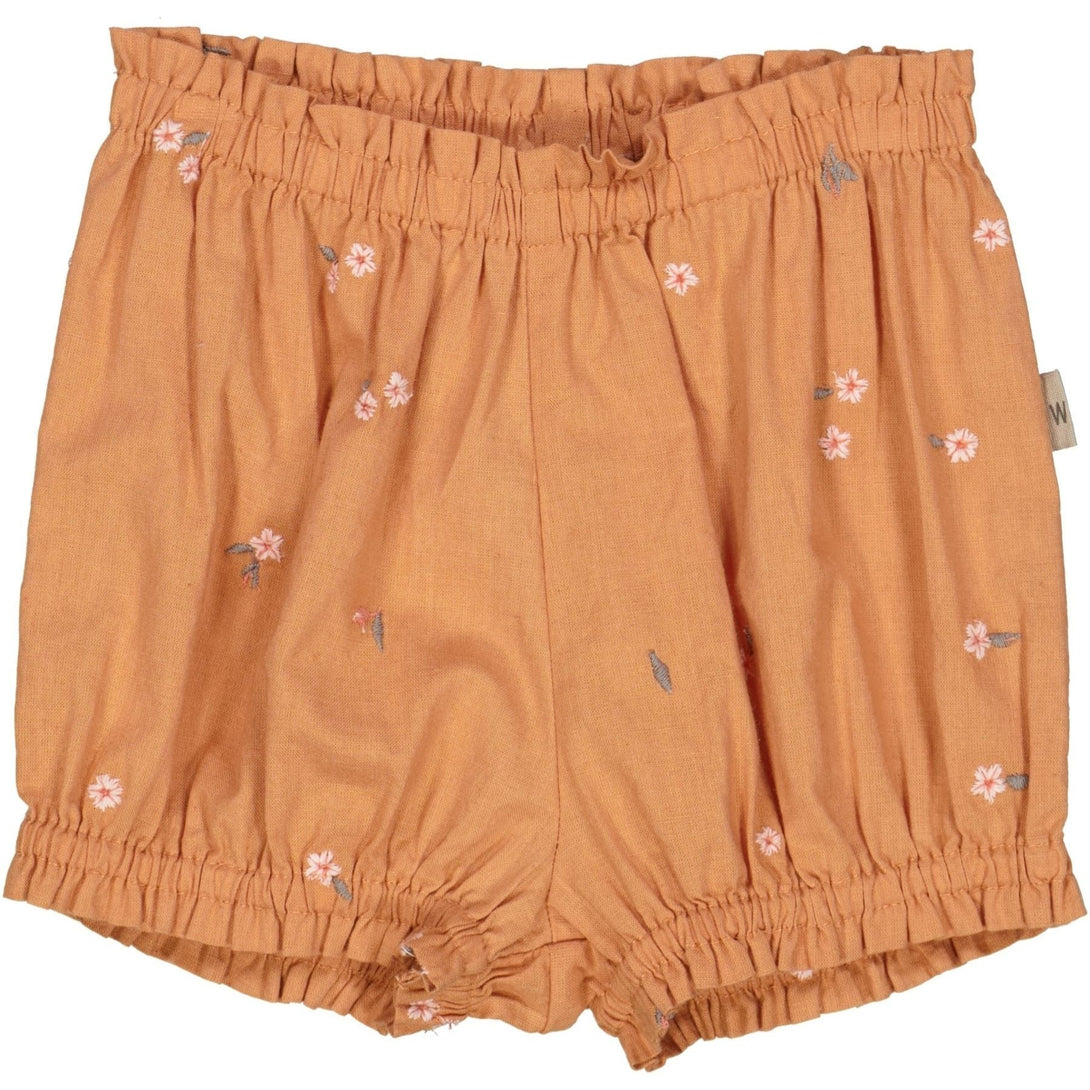 Nappy Pants Angie Embroidery Flowers - Wheat Kids Clothing