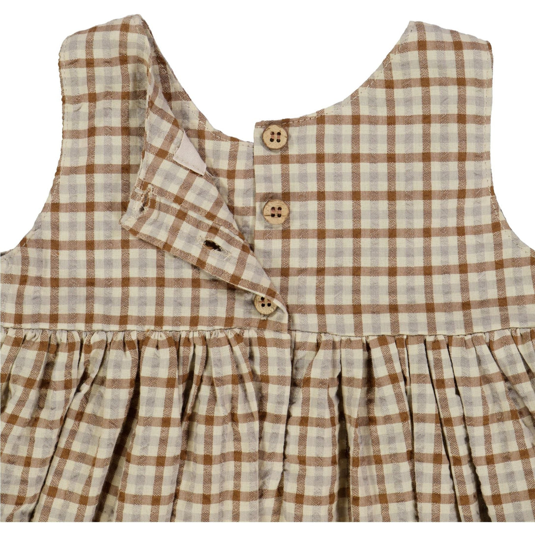 Wheat Baby SALE Pinafore Wrinkles Golden Dove Check