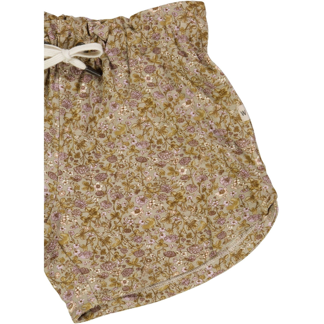 Shorts Idun Fossil Flowers - Wheat Kids Clothing