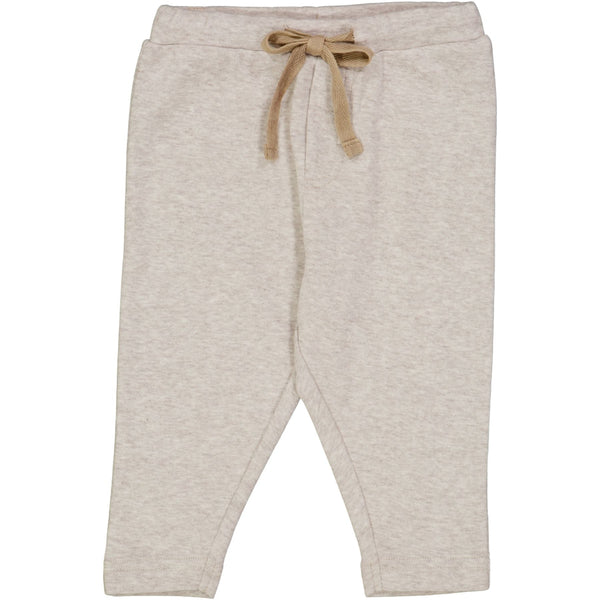 Soft Pants Manfred Fossil Melange - Wheat Kids Clothing