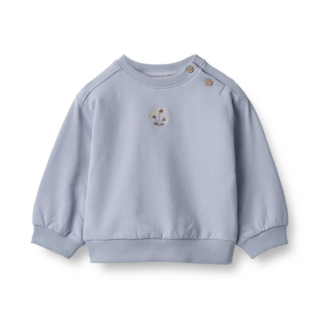 Sweatshirt Eliza Embroidery - Wheat Kids Clothing