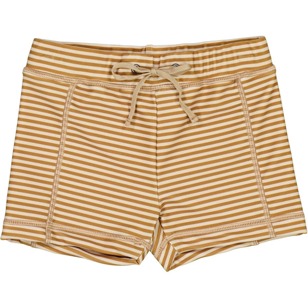 Wheat kids_swim Swim Shorts Ulrik Golden Stripe