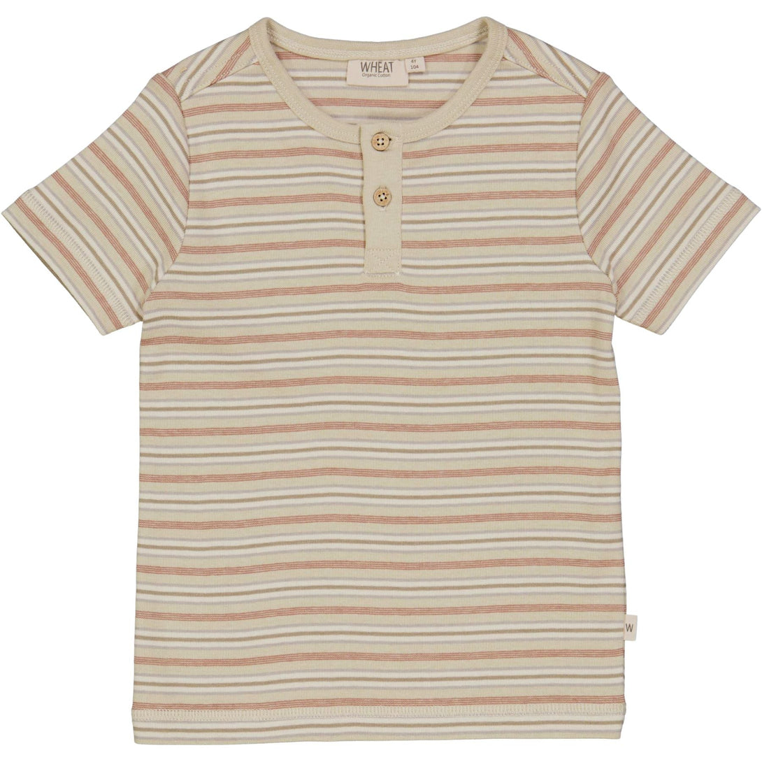 Wheat Kids SALE T-Shirt Bertram Dusty Stripe