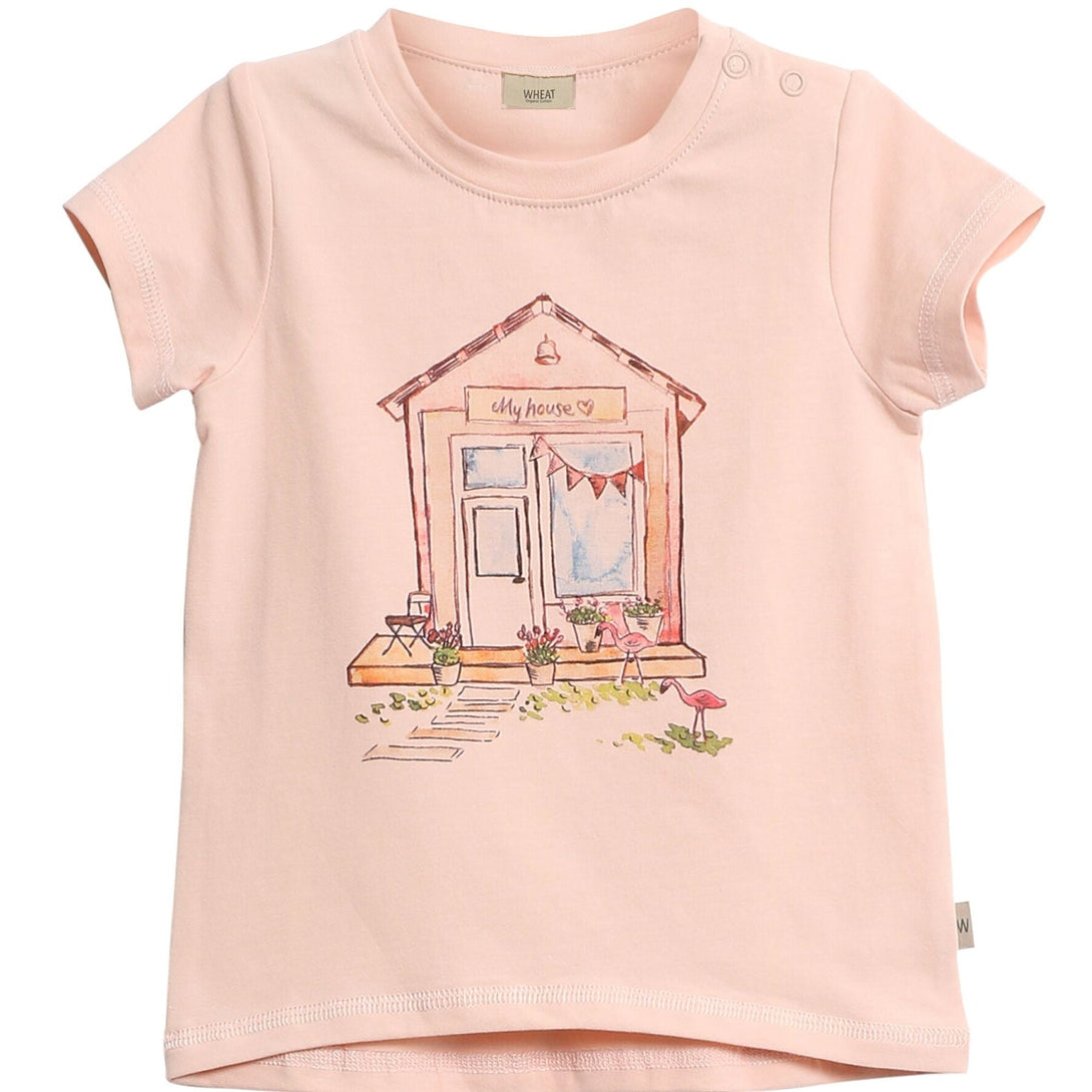 T-Shirt My House - Wheat Kids Clothing