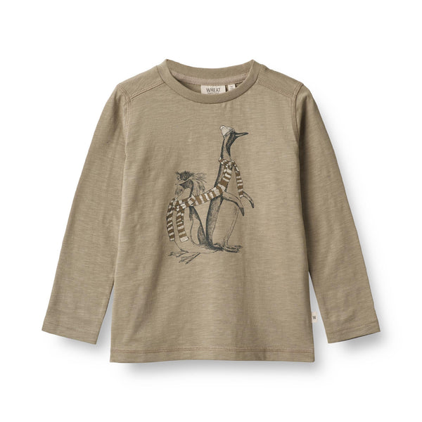 Wheat kids_t-shirt T-Shirt Penguin Friends