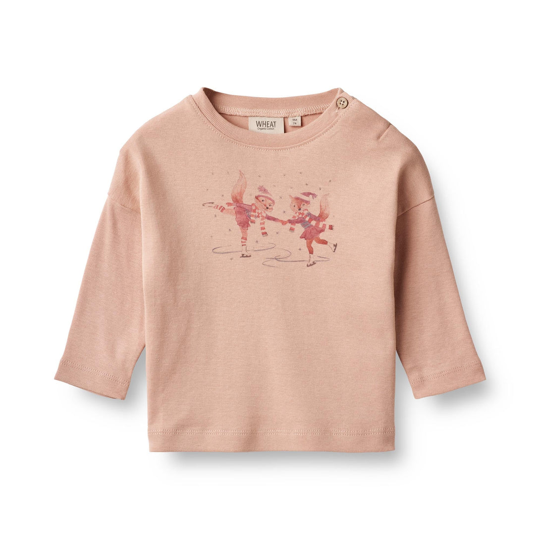 T-Shirt Skating Friends - Wheat Kids Clothing